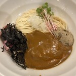 魚々麺 園 - イカワタ和え玉