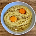 ムコウガワ製麺所 - TKM(麺大盛)＋生卵