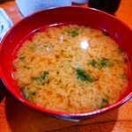 纏寿司 - 味噌汁