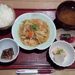 日本料理　のと亭 - 2014.12.5。日替ランチ850円。
