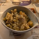 音威子府TOKYO - かぼちゃの炊き込み御飯