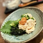 俺の炉ばた 恵比寿 - 旬!! タラの白子ぽん酢