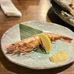 俺の炉ばた - 炉ばた名物大海老原始焼き