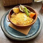 バルバルキッチンアメリ - ランチ：ビーフシチューエッグドリア(¥1,500)