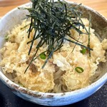 蕎麦 くつざわ - 小海老天おろし大盛り