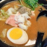 煮干しラーメン 必 - 濃厚煮干しラーメン