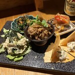 食堂でべこ。 - おばんざい盛り合わせ　おまかせ五種