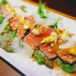 万風 - 炙り本マグロのカルパッチョ