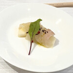 ディアド ブエナビスタ - ラフランスと真鯛のカルパッチョ