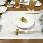 ディアド ブエナビスタ - ラフランスと真鯛のカルパッチョ