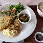 カフェ・ダール ミュゼ - アジフライランチ