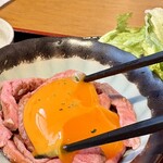 食堂ミートル - ユッケ楽しい