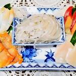 ライフ - 「シラウオ・貝類」の刺身盛り合わせ