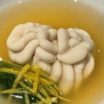 馳走 啐啄一十  - 三原の湧き水に羅臼昆布と近海鰹で取った出汁