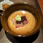 江戸前晋作 - マグロ茶漬けの鮪