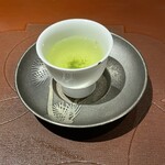 馳走 啐啄一十  - 煎茶1杯目、白鴻の仕込水を味わう