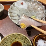 馳走 啐啄一十  - 鰆の炙り、リフト