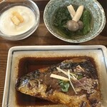 八百屋とごはん もりした - さばの煮付け