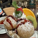 レストラン ミューズ - ソースはラズベリー風味