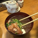 鮨処藤 - 魚のあらのお吸い物