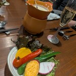 炭焼き肉とワイン 旬熟成 - 