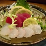 ふた夜の月 - お造り。あっぷ。