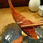 ふた夜の月 - 鮭とば。リフト(^-^)/