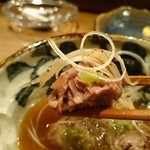 ふた夜の月 - 牛筋のおでん。リフト(^-^)/