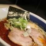 らー麺 山さわ - ２０１４ ＃２４４ ★らー麺 山さわ ＠カラニボ２ ￥８００