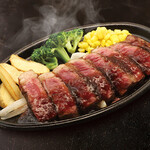 錦わらい - わらいのいちぼステーキランチ　150g