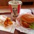 ケンタッキーフライドチキン - ドリンク写真:チキンフィレバーガーセット：690円