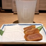 蕎麦屋 にこら - 自家製からすみ¥1,320