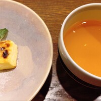 雪月風花 - チーズケーキとカモミールとアールグレイの紅茶