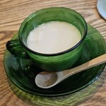 トネリコ カフェ - ランチのスープ