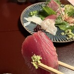 登良屋 - わさび醤油でどうぞ！