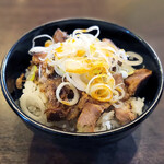 小川流 - ミニ塩チャーネギ丼