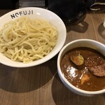 らーめん つけ麺 NOFUJI - コク味噌カレーつけ麺（大盛）