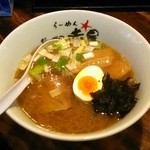 らーめんサッポロ 赤星 - ２０１４ ＃２５３ ★らーめんサッポロ 赤星 ＠醤油らーめん ￥５００