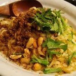 175°DENO担担麺 - ２０１４ ＃２５８ ★１７５°ＤＥＮＯ～担担麺～ ＠汁無担担麺／痺れる ￥８００