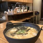 呑み処 一 ichi - 胃に優しい鶏雑炊。湯気でホッコリ〜