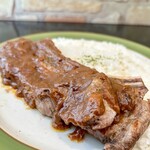 クロック - スペアリブチーズカレー