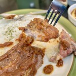 クロック - スペアリブチーズカレー