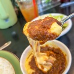 クロック - スペアリブチーズカレー