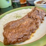 クロック - スペアリブチーズカレー
