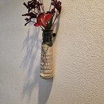 馬車道 大かわ - 入口の挿花