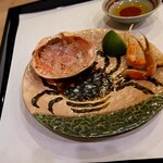 馬車道 大かわ - 蟹の絵皿