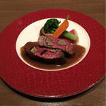 ラ スフォリーナ - 福岡産 古野さんが育てた牛のロースト赤牛 2014-11