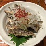 豆アジ唐揚南蛮　280円