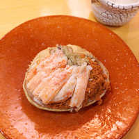 鮨 いとう - 越前（福井）産、初めてお目にかかったセイコガニ。外子がプチプチ♪