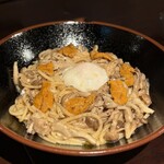 座standbar Base - ウニときのこのクリームパスタ〜お月見スタイル〜 ¥1,680